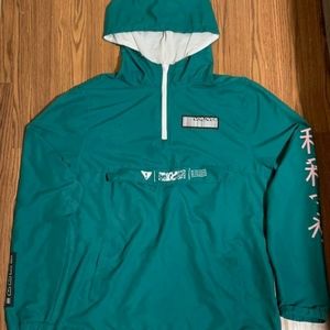 Green icon windbreaker